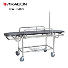 DW-SS009 High Quality Separatable Stainless Steel Medical Emergency Bed